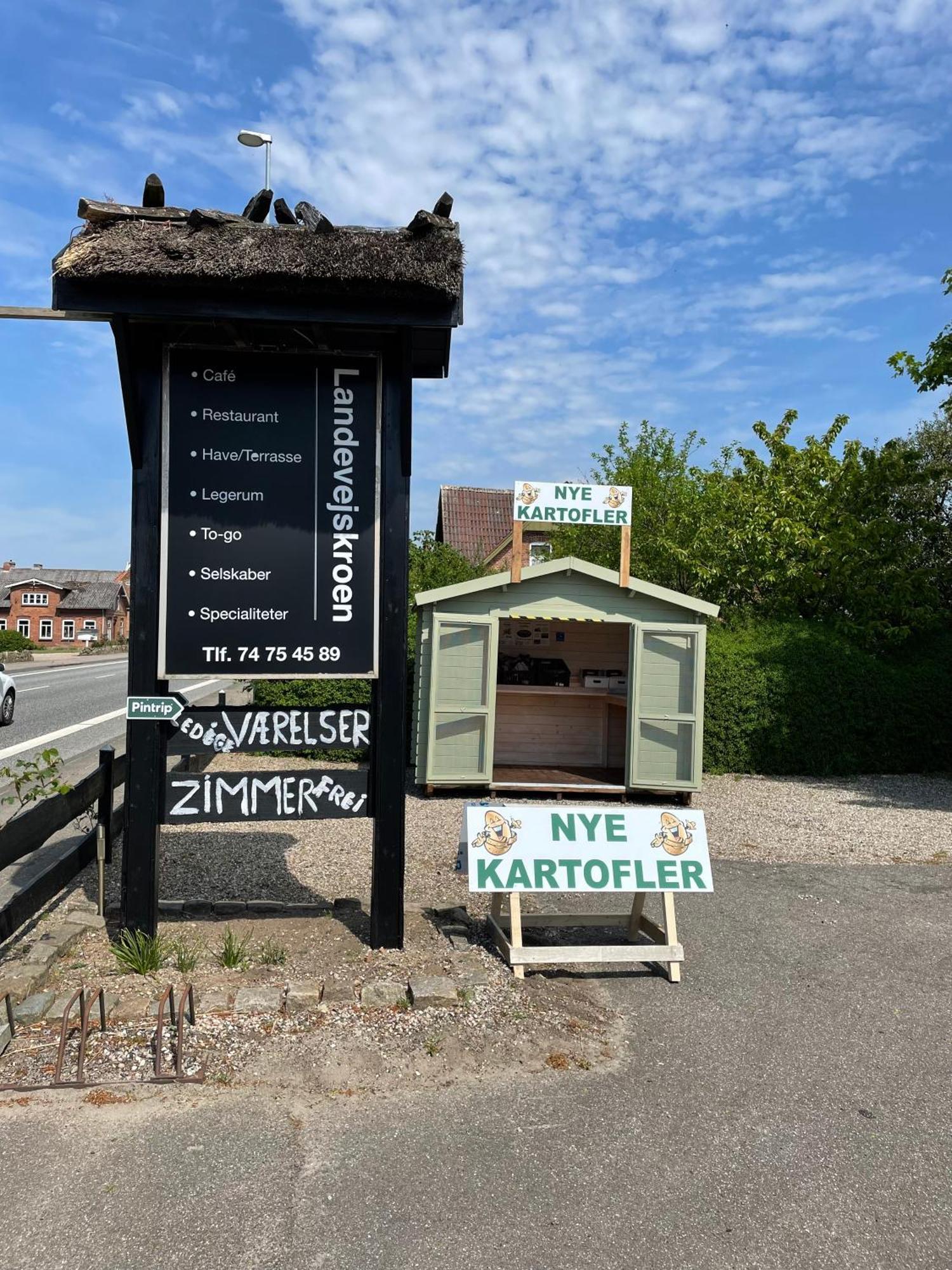 Dostrup Landevejskro & Motel Skærbæk Extérieur photo